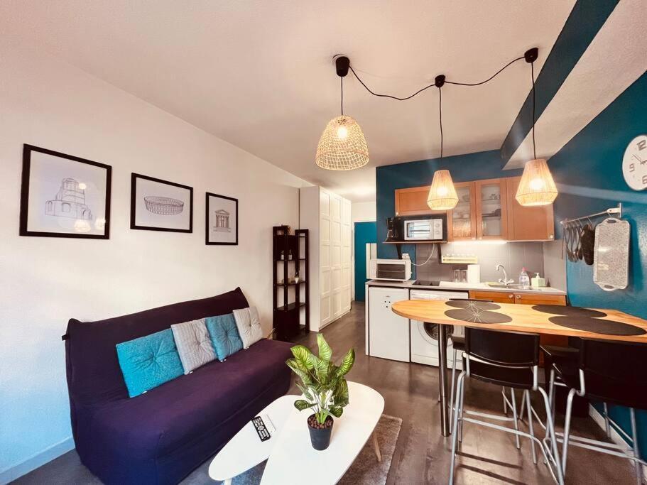 Le Jean-Jaures / Joli Studio Appartement Nîmes Buitenkant foto