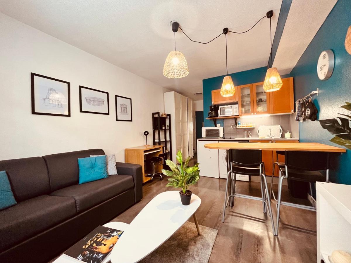 Le Jean-Jaures / Joli Studio Appartement Nîmes Buitenkant foto